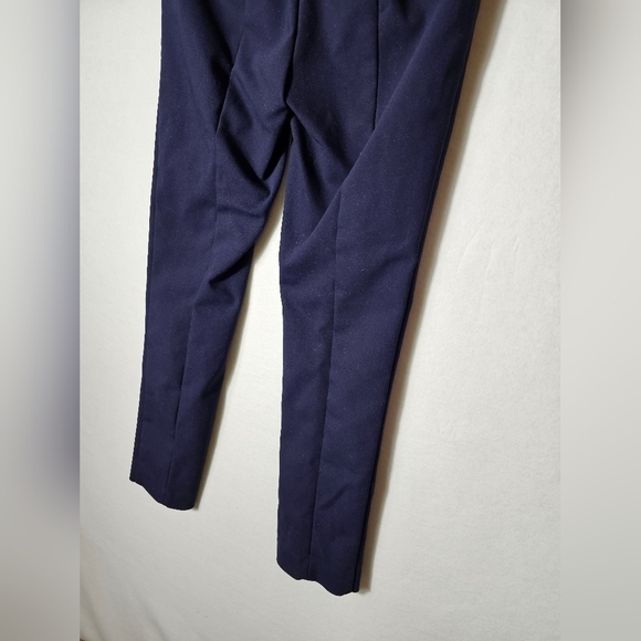 LOFT Marisa Skinny Navy Pants Women's Size 2 - Picture 9 of 10